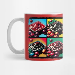 Cranberry Pop: A Vivid Artistic Take on a Holiday Classic Mug